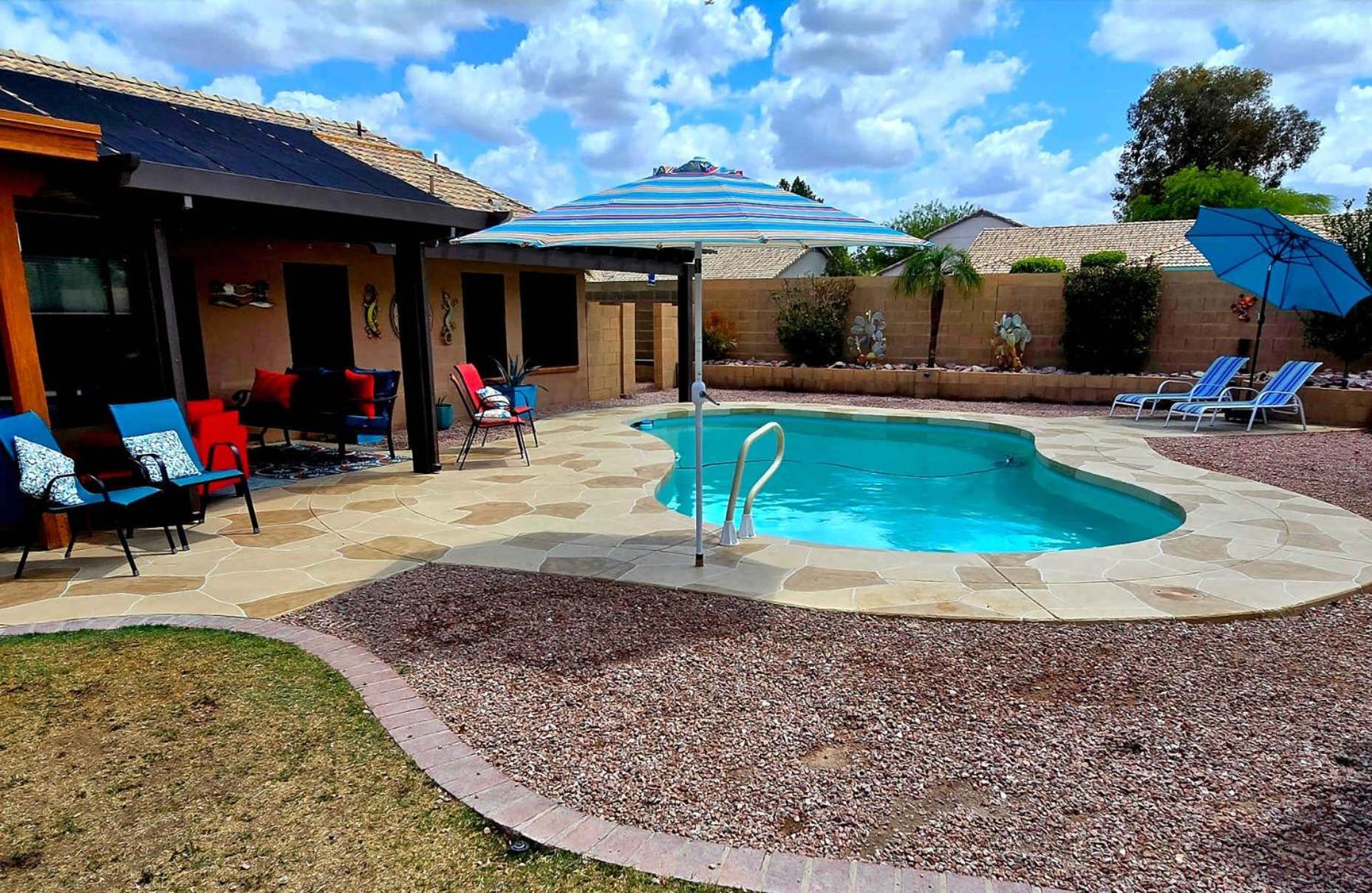 Cozy Home With Pool, Fire Table, Bbq, Rv Parking Меса Екстер'єр фото
