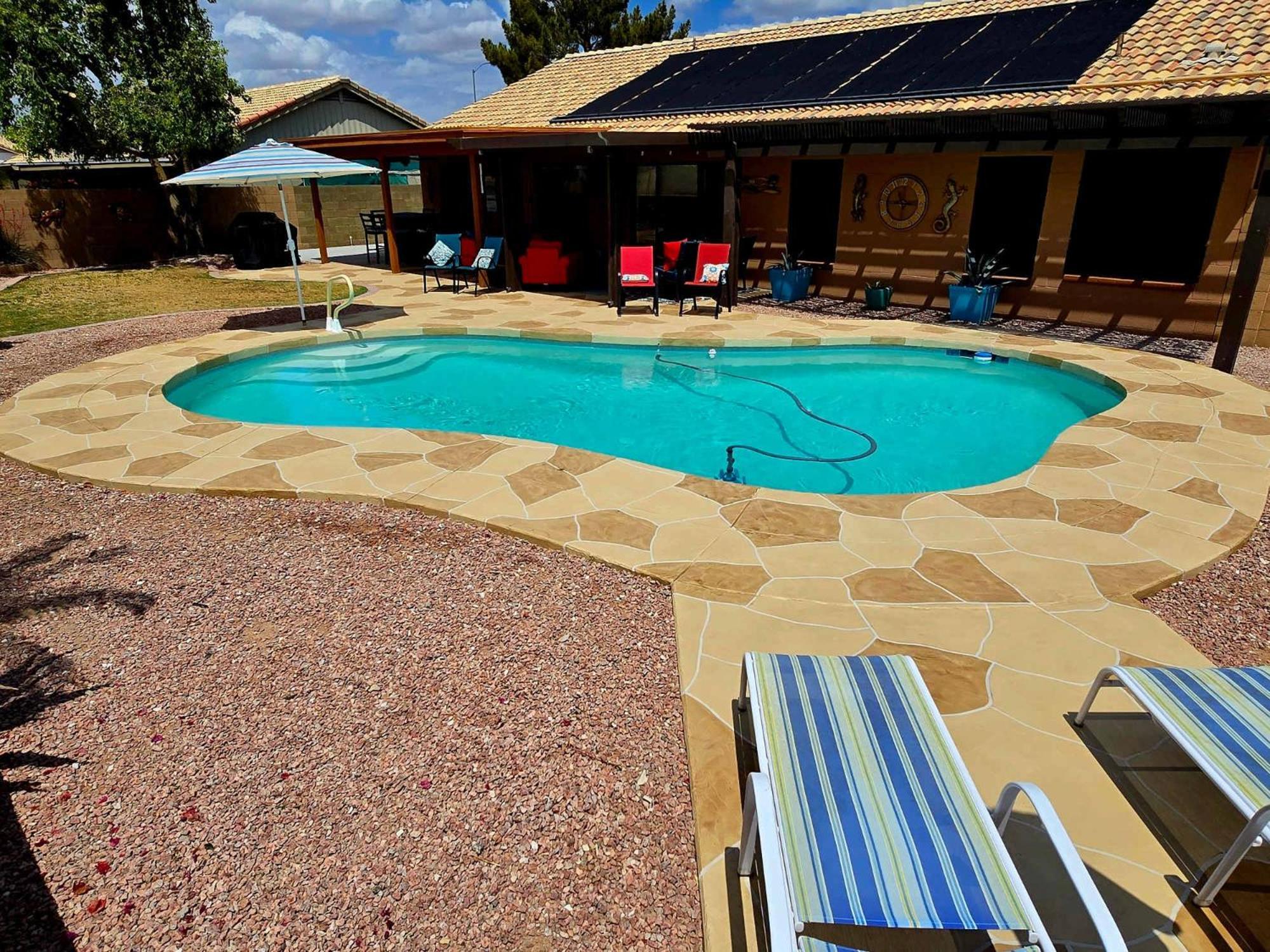 Cozy Home With Pool, Fire Table, Bbq, Rv Parking Меса Екстер'єр фото